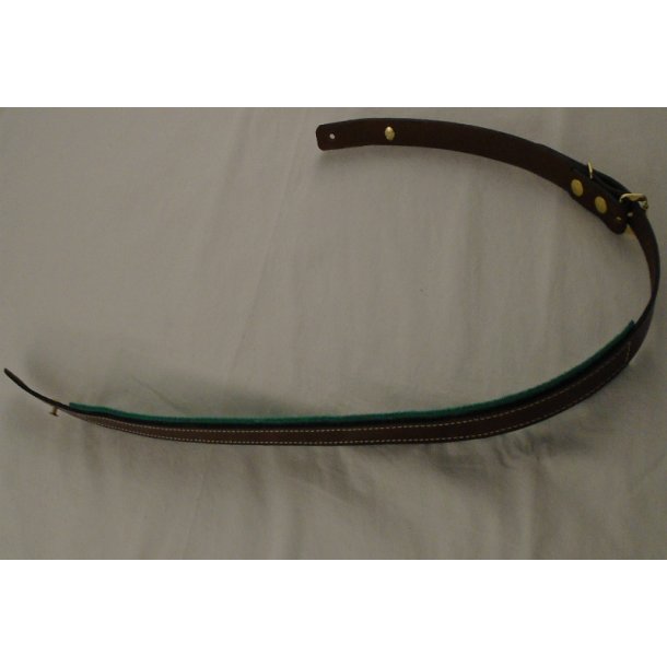 BLF Gevrrem Lder 25 mm - Brun, Neopren