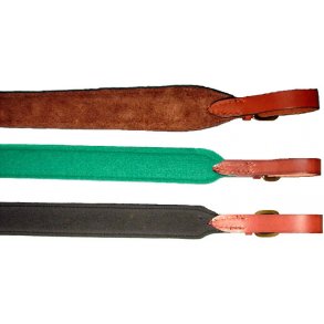 BLF Riffelrem lder m. hndsttte - Brun, Neopren