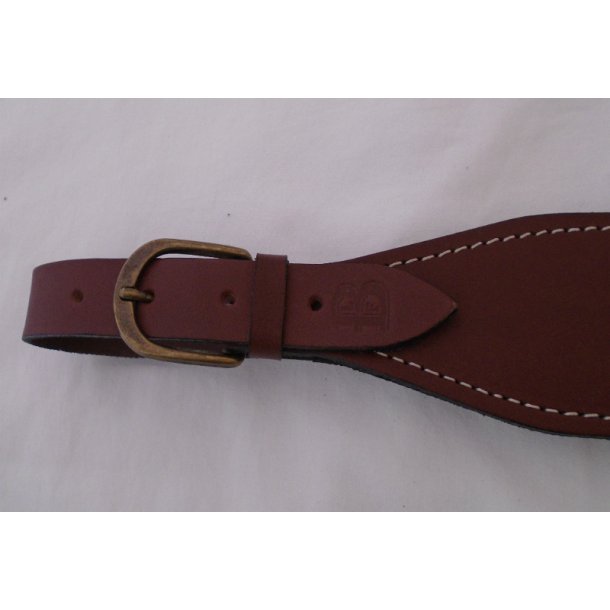 BLF Riffelrem lder m. hndsttte - Brun, Neopren