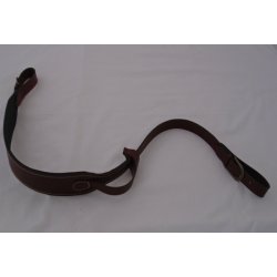 BLF Riffelrem lder m. hndsttte - Brun, Neopren