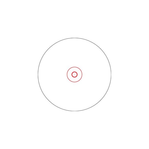 Vortex Spitfire 1x AR Prism Scope m/DTR