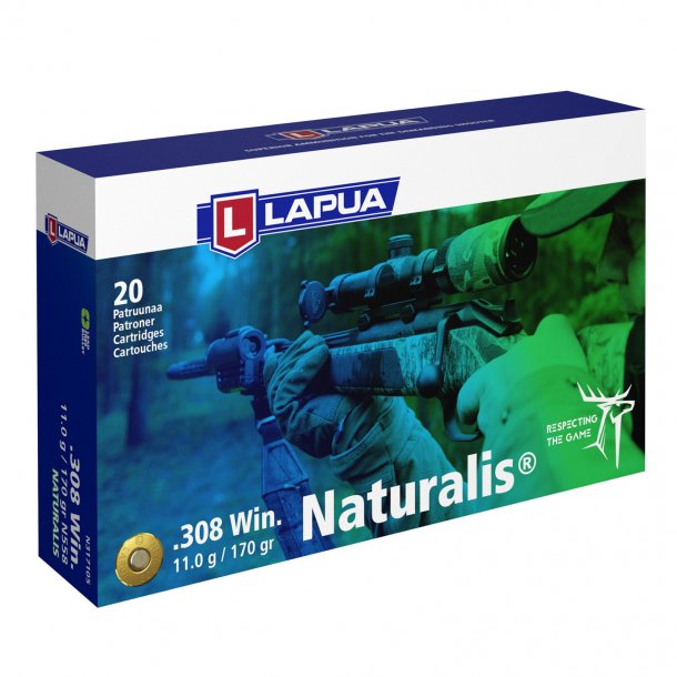 Lapua Naturalis 308W  11g  (blyfri)