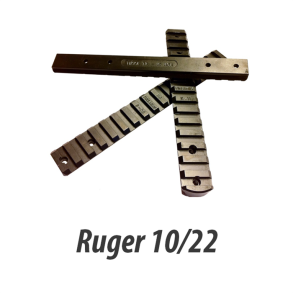 Picatinny/Stanag rail for Ruger 10/22 00 MOA 125mm ALU