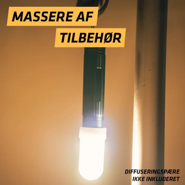 Suprabeam Q3r LED lommelygte - 1100lm