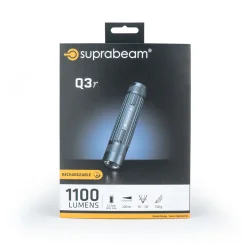Suprabeam Q3r LED lommelygte - 1100lm