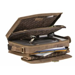 Green Burry computertaske med plads til mapper