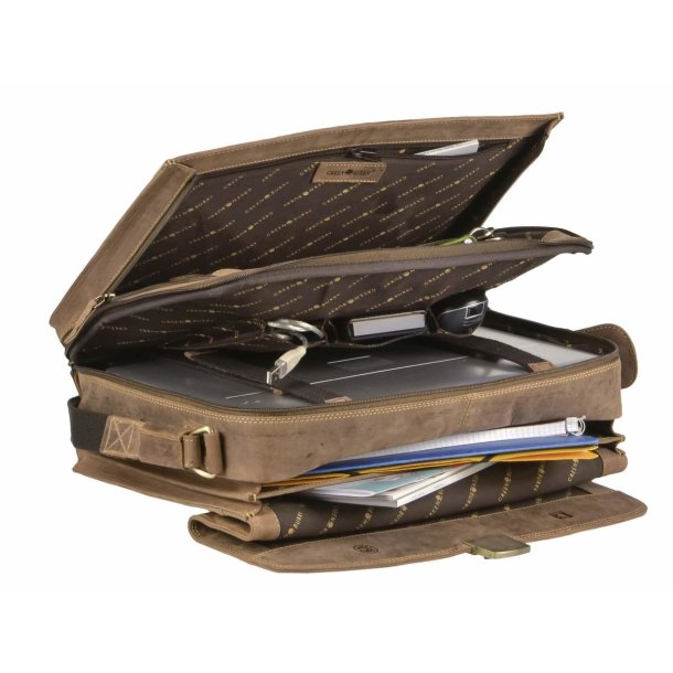 Green Burry computertaske med plads til mapper