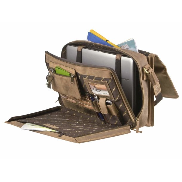 Green Burry computertaske med plads til mapper