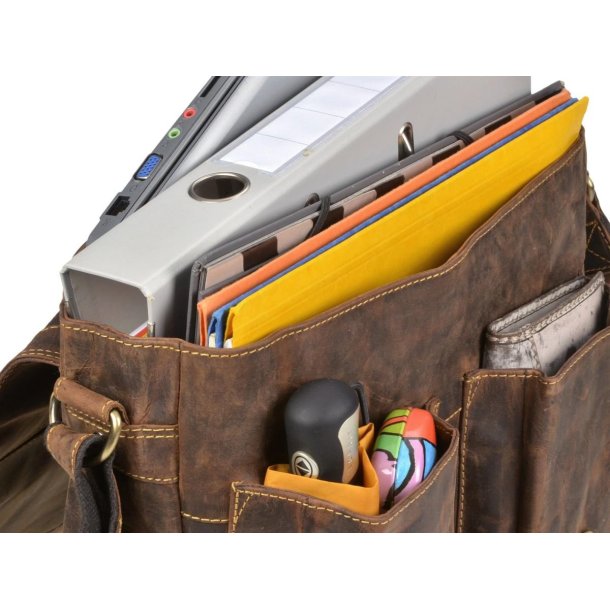 Green Burry skuldertaske med lynls