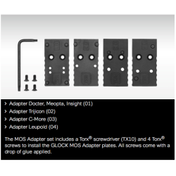 Glock 17 Gen5 MOS FS Pistol - Cal. 9mm