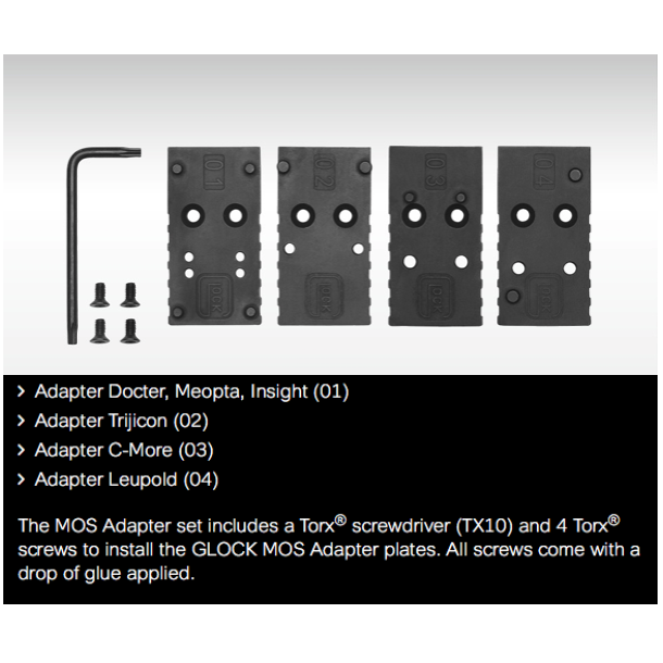 Glock 17 Gen5 MOS FS Pistol - Cal. 9mm