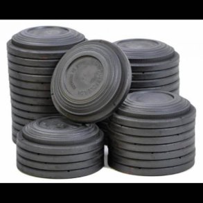 PV Lerduer Sort 200 stk.