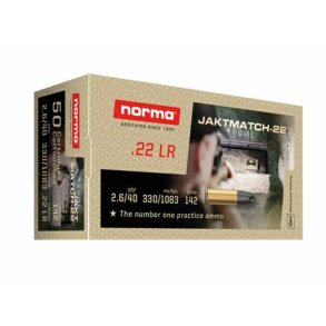 Norma Jaktmatch FMJ | 22 LR | 2,6g/40gr | 50stk.