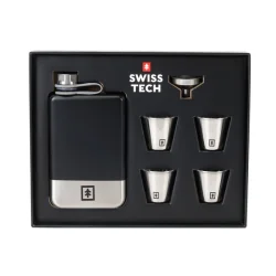 SwissTech Lommel�rke m. 4 glas og tragt | 230ml