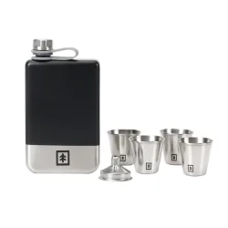 SwissTech Lommel�rke m. 4 glas og tragt | 230ml