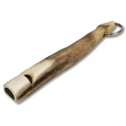 Hundefljte i kronhjort horn  ca 11 cm