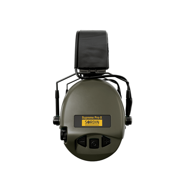 Sordin Supreme Pro-X H2 Slim Headband Green