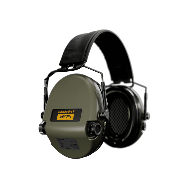 Sordin Supreme Pro-X H2 Slim Headband Green