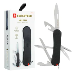 SwissTech Helfen Multitool | Sort | 12-i-1 