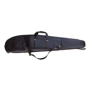 Canard Luxus Riffel-etui i lder m/pelsfor