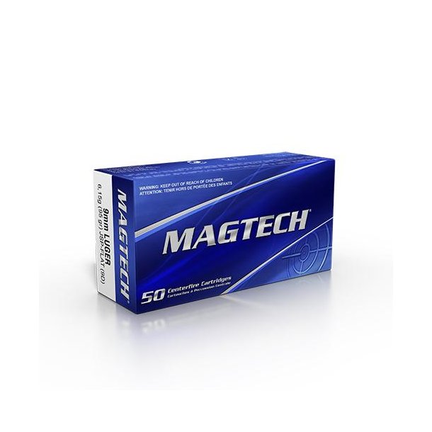 Magtech 9mm Luger JSP flat 95gr 9D