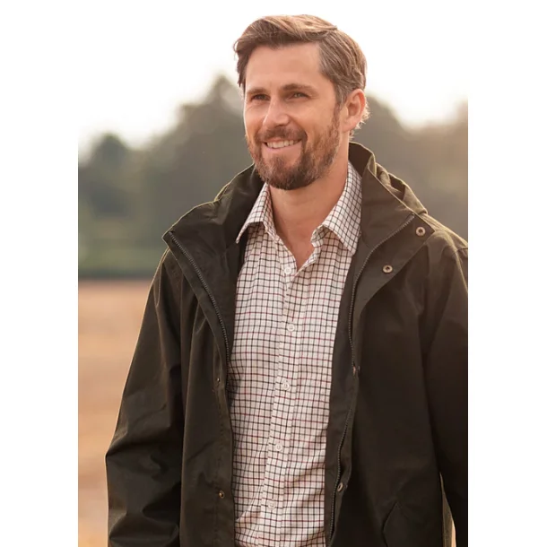 Alan Paine Ilkley Herreskjorte Country Check Red