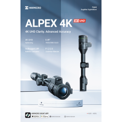 HIKmicro Alpex 4K Digital sigtekikkert                  (Intelligent IR)
