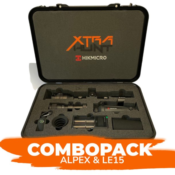 HIKmicro Combopack - Alpex &amp; Lynx LE15