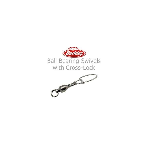 Berkley Ball Bearing Cross-Lok Snap Svirvler - Size 3