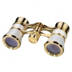 Bresser Scala 3x25 MPG (hvid/guld) - teaterkikkert