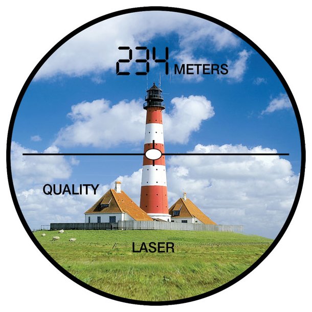 Bresser Rangefinder 6x25 afstandsmler 6x25