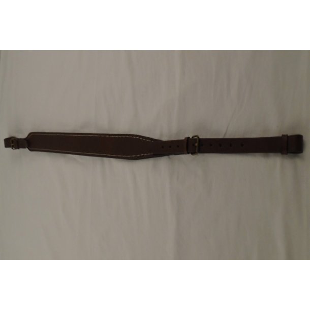 Luxus Riffelrem i lder 40mm m/ neopren bagside