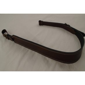 Luxus Riffelrem i lder 40mm m/ neopren bagside