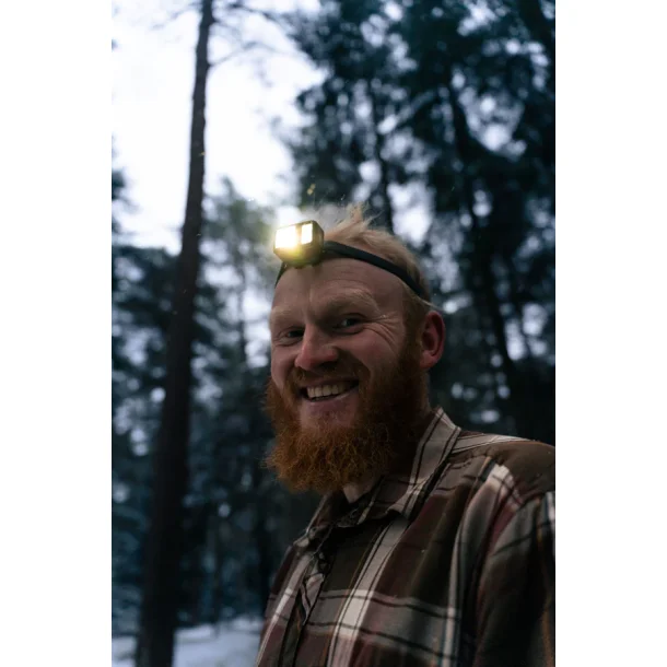 SwissTech Kumpel Pandelampe | R�d/Gr�n/Hvid | 400 Lumen