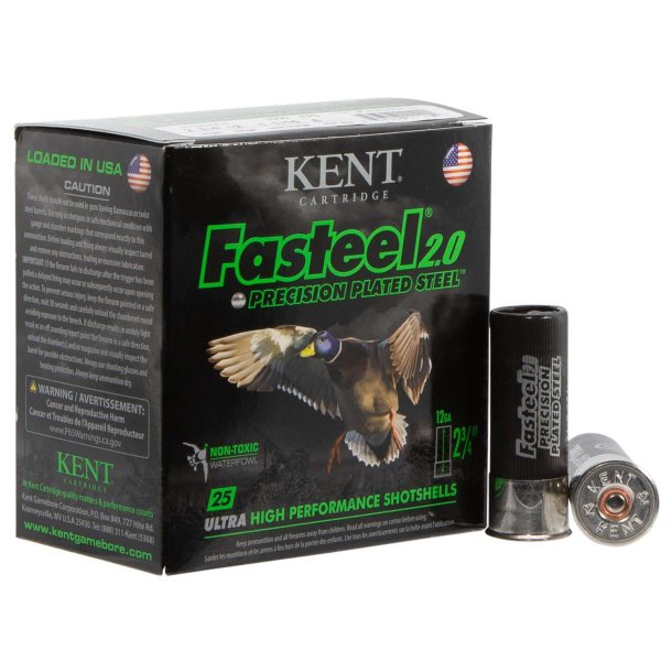 Kent Fasteel 2.0 BIO WAD Haglpatron 12/70 32gr. - Haglstr. 5