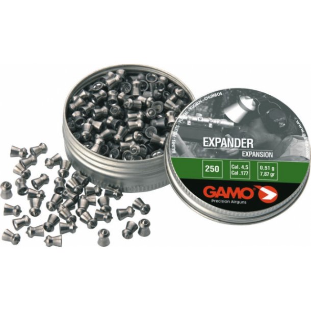 Gamo Expander 4,5 og 5,5 mm. hagl til luftgevr