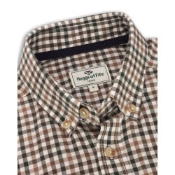 Hoggs of Fife Garvock Skjorte | Brown/Green
