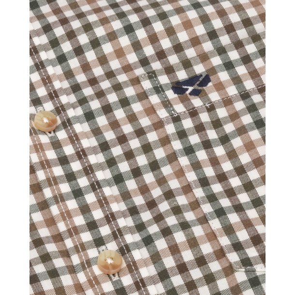 Hoggs of Fife Garvock Skjorte | Brown/Green