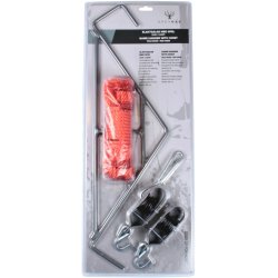 Grey Oak Slagtegalge med spil - Vildsvin/hjort