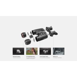 HIKmicro Habrok 4K Termisk/Digital kikkert IR 850 Synlig