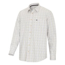 Hoggs of Fife Invernes skjorte | Brown/Gold/Navy | M