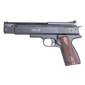 Weihrauch HW 45 Luftpistol 4,5 mm Black komplet med N-Redpoint og montage