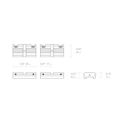 Hawke Adaptor base 3/8"/11mm Dovetail til Weaver