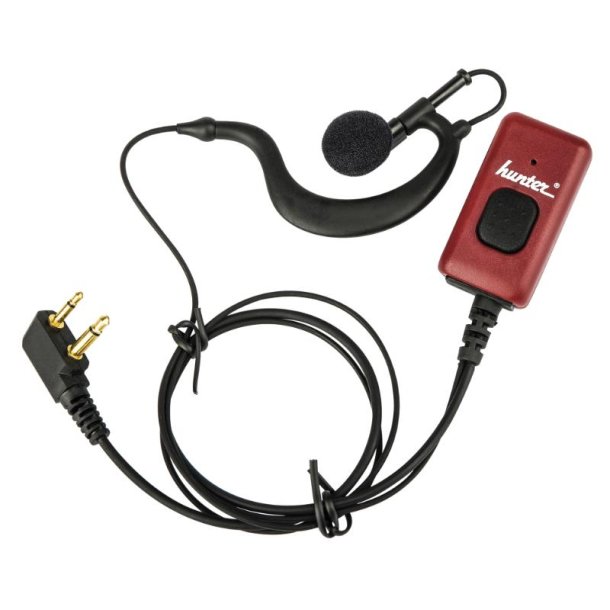 Hunter Mini Headset m/ resnegl og mikrofon