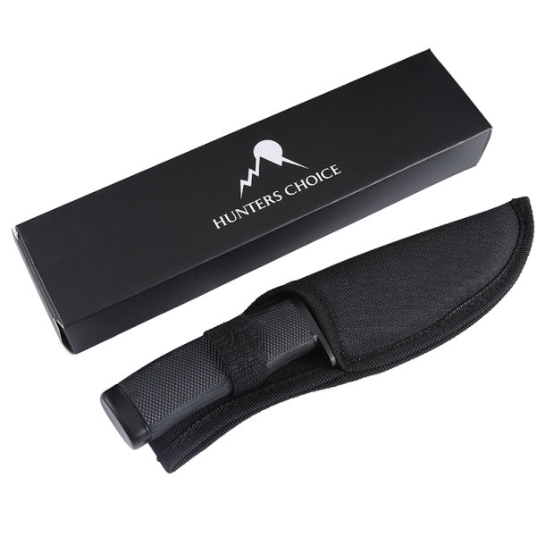 Hunters Choice Asio Jagtkniv | Sort | 9,5cm