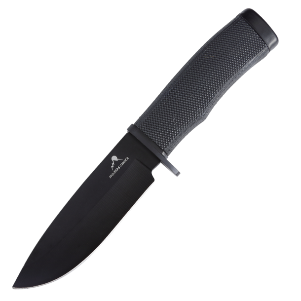 Hunters Choice Asio Jagtkniv | Sort | 9,5cm