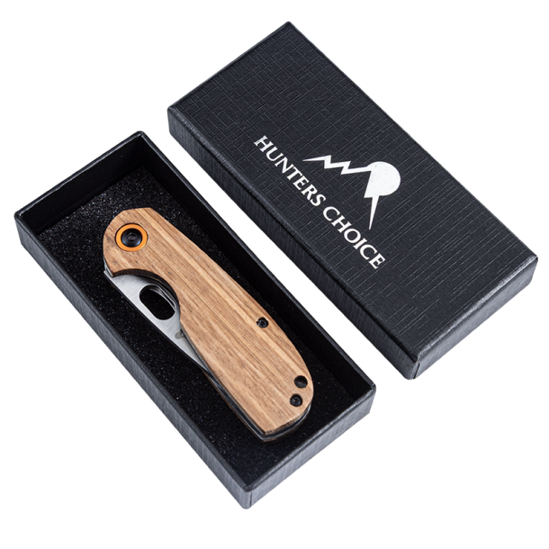 Hunters Choice Orca Foldekniv | Brun | 6,8cm