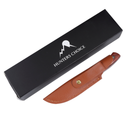 Hunters Choice Strix Jagtkniv | M�rk Brun | 7,8cm
