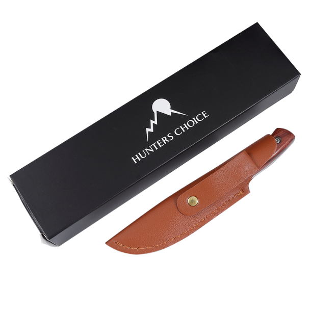 Hunters Choice Strix Jagtkniv | M�rk Brun | 7,8cm