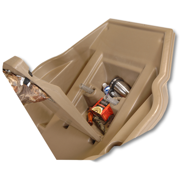 Beavertail Predator jagtskjul med fjeder rygln